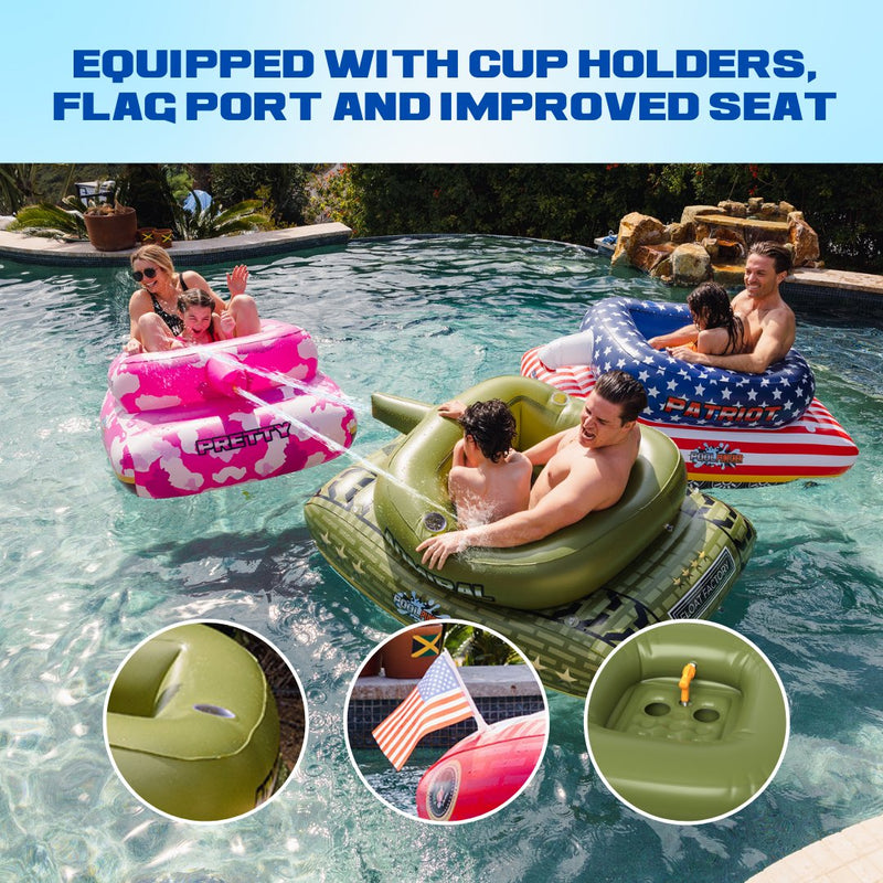 Admiral Punisher + Water Cannon | Winter Sled - Float Factory