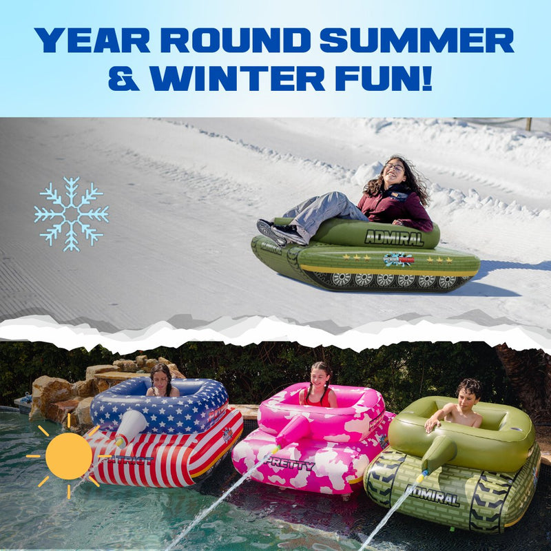 Admiral Punisher + Water Cannon | Winter Sled - Float Factory