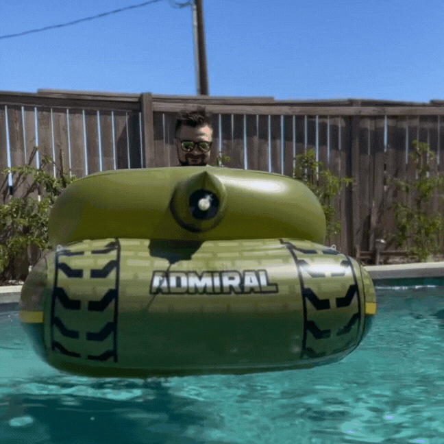 Admiral Punisher + Water Cannon | Winter Sled - Float Factory