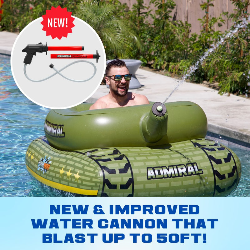 Admiral Punisher + Water Cannon | Winter Sled - Float Factory