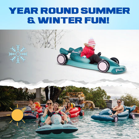 Limited Edition Miami Race Float | Winter Sled - Float Factory
