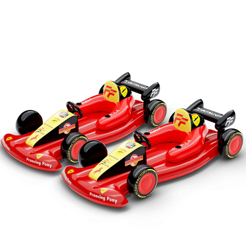 Red Racing Pool Float | Winter Sled - Float Factory