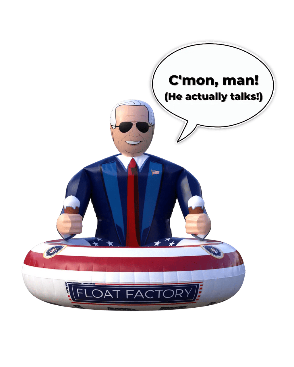 Talking Biden Babe  Winter Sled – Float Factory